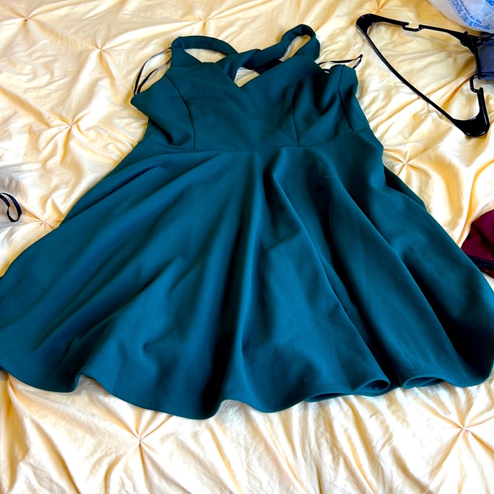 Short formal dress!